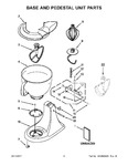 Diagram for 05 - Base And Pedestal Unit Parts