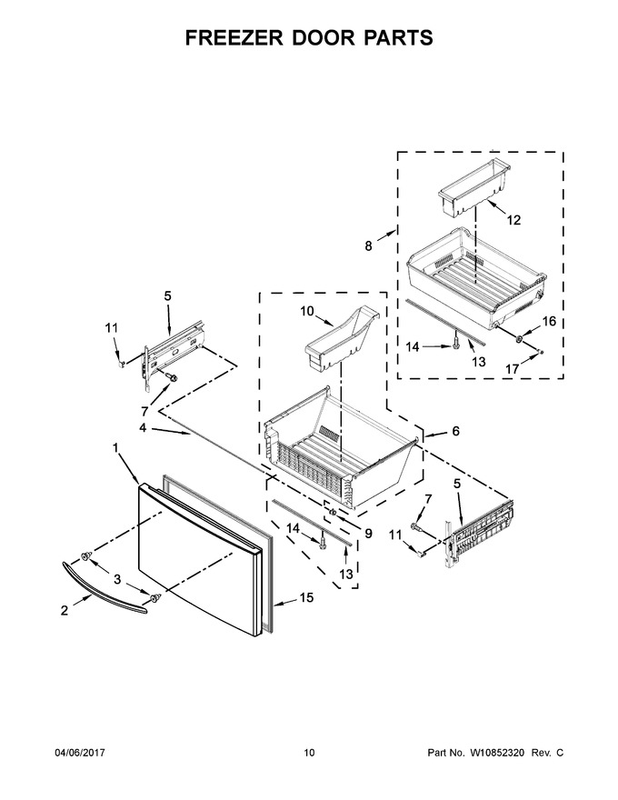 Diagram for WRF736SDAB14