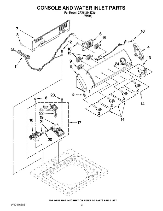 Diagram for CAW12444XW1