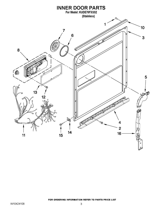 Diagram for KUDE70FXSS2