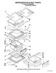 Diagram for 03 - Refrigerator Shelf Parts