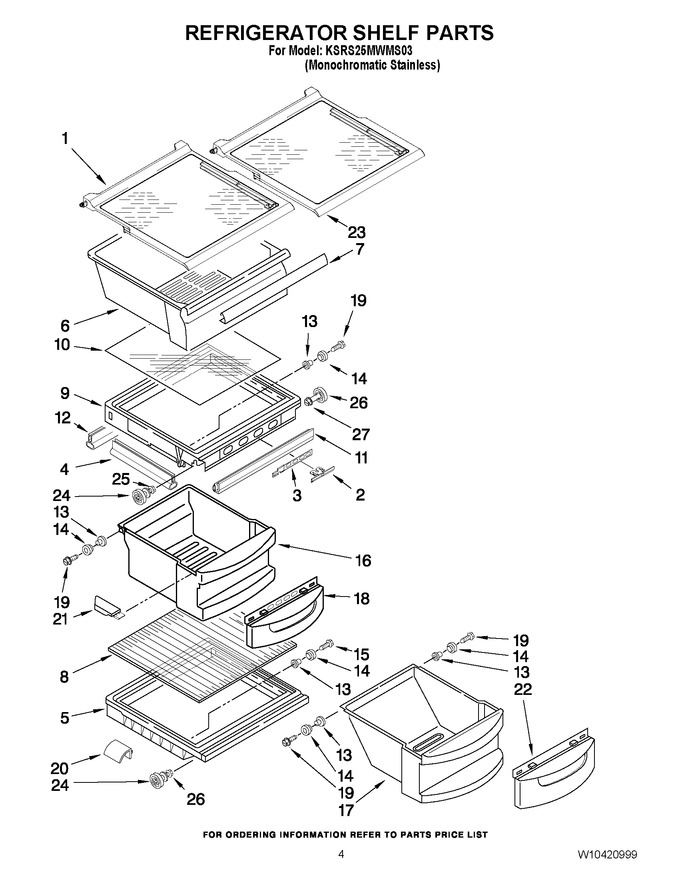 Diagram for KSRS25MWMS03