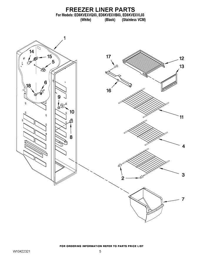 Diagram for ED5KVEXVL03