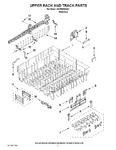 Diagram for 09 - Upper Rack And Track Parts