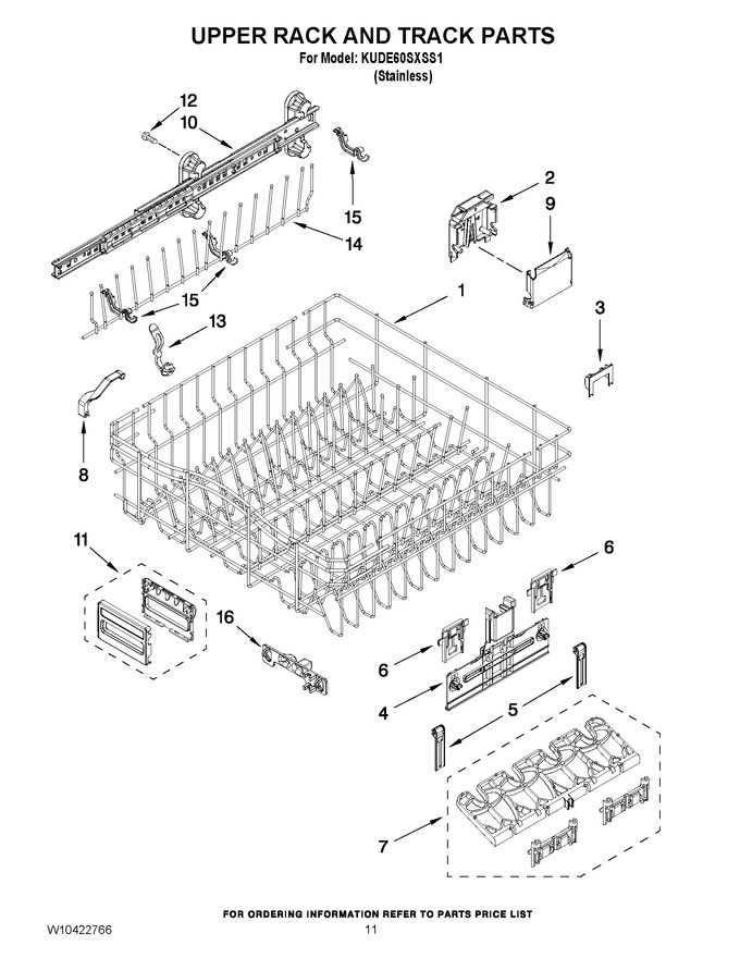 Diagram for KUDE60SXSS1