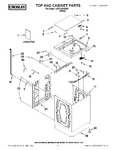 Diagram for 01 - Top And Cabinet Parts