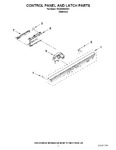 Diagram for 02 - Control Panel And Latch Parts