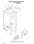 Diagram for 02 - Refrigerator Liner Parts