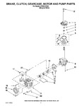 Diagram for 08 - Brake, Clutch, Gearcase, Motor And Pump Parts