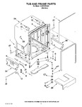 Diagram for 05 - Tub And Frame Parts