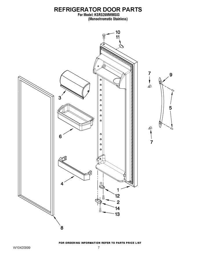 Diagram for KSRS25MWMS03