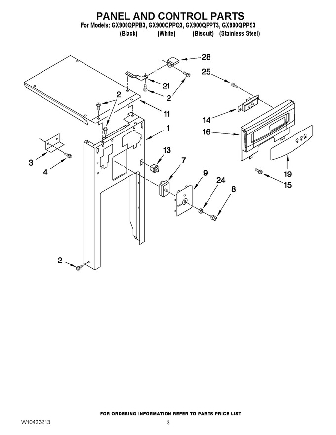 Diagram for GX900QPPS3