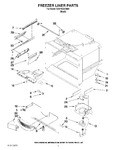 Diagram for 02 - Freezer Liner Parts