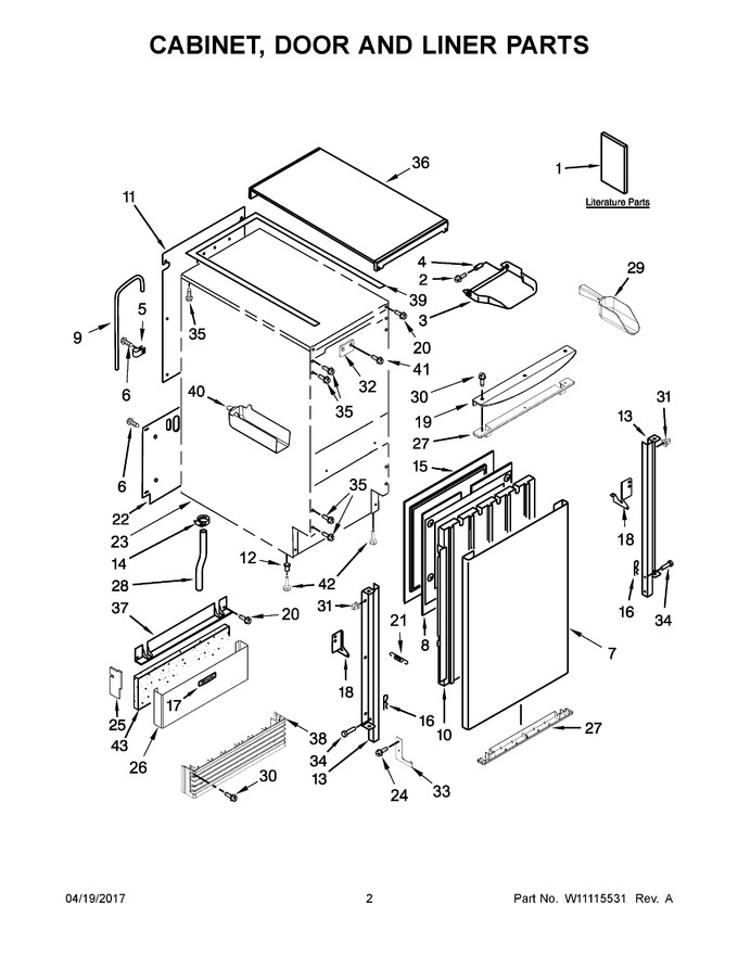 Diagram for KUIS18PNZW2