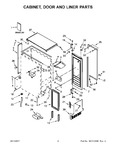 Diagram for 02 - Cabinet, Door And Liner Parts