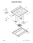 Diagram for 02 - Cooktop Parts