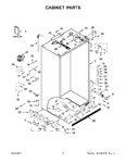 Diagram for 02 - Cabinet Parts