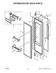 Diagram for 10 - Refrigerator Door Parts