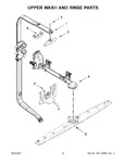 Diagram for 08 - Upper Wash And Rinse Parts