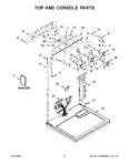 Diagram for 02 - Top And Console Parts