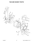 Diagram for 06 - Tub And Basket Parts