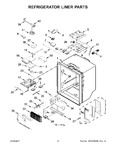 Diagram for 03 - Refrigerator Liner Parts