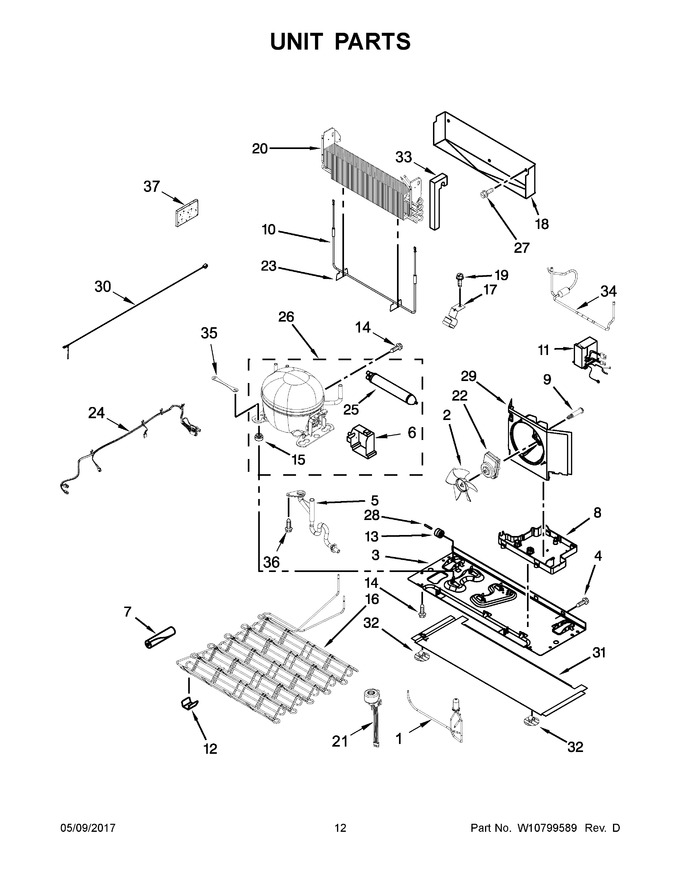 Diagram for KRFF507EWH00