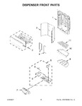 Diagram for 09 - Dispenser Front Parts