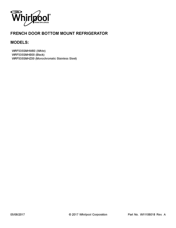 Diagram for WRF535SMHZ00