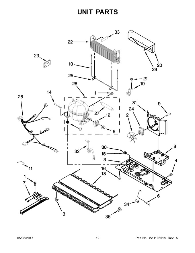 Diagram for WRF535SMHW00