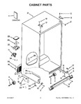 Diagram for 02 - Cabinet Parts