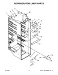 Diagram for 03 - Refrigerator Liner Parts