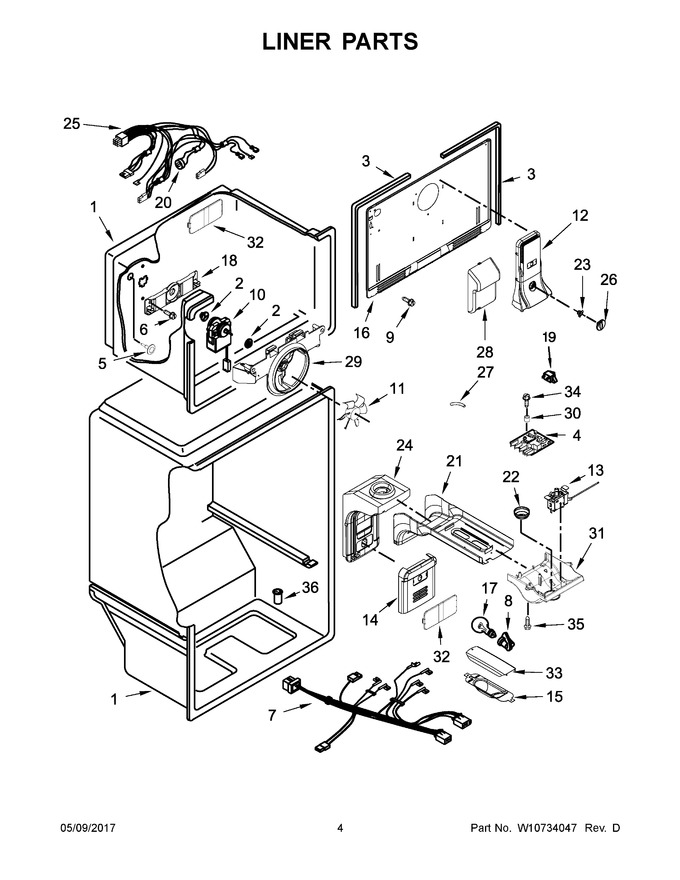 Diagram for WRT311FZDW00