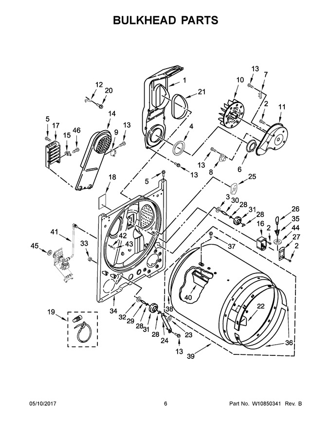 Diagram for YWED49STBW1