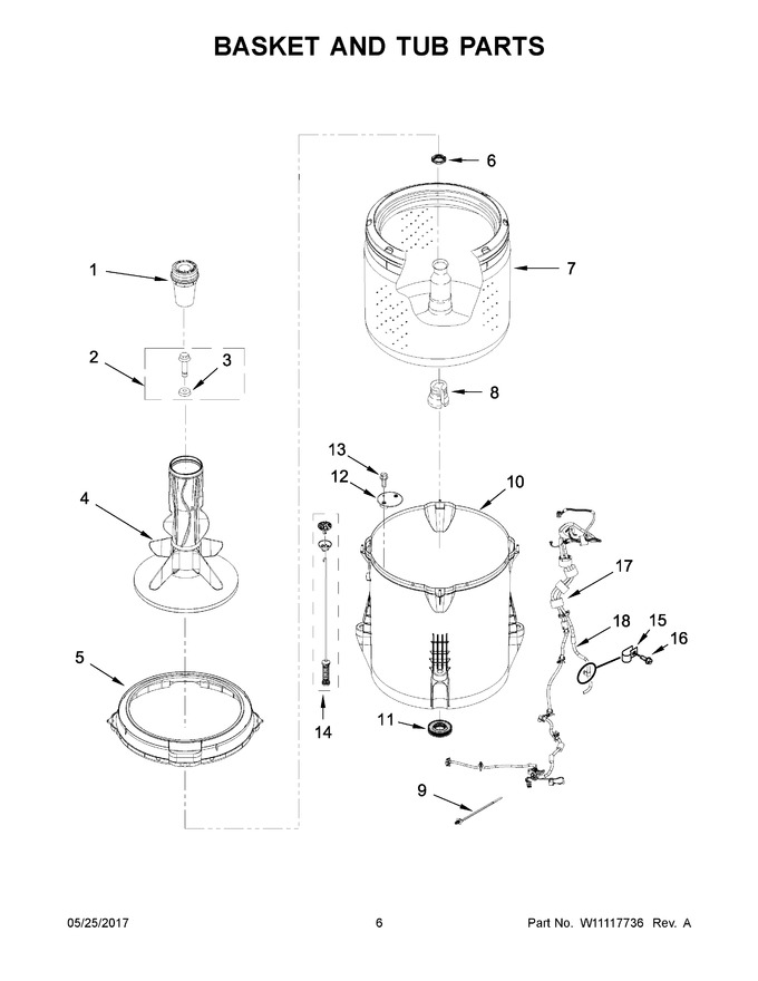 Diagram for 1CWTW4705GW0