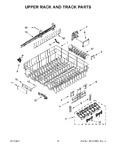 Diagram for 09 - Upper Rack And Track Parts