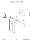 Diagram for 02 - Control Panel Parts