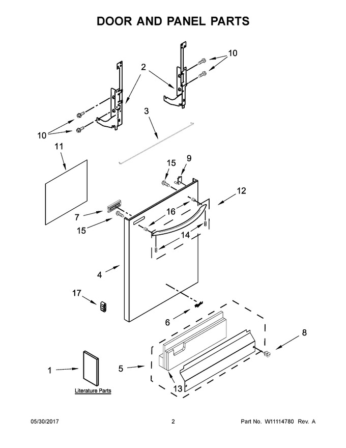 Diagram for WDT710PAHW0