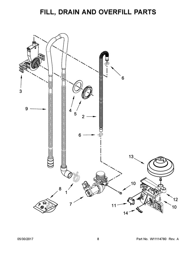 Diagram for WDT710PAHW0