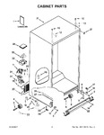 Diagram for 02 - Cabinet Parts