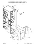 Diagram for 03 - Refrigerator Liner Parts