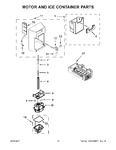 Diagram for 06 - Motor And Ice Container Parts