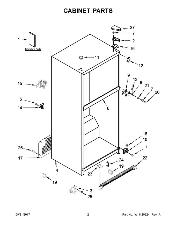 Diagram for WRT311FZDZ00