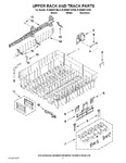 Diagram for 09 - Upper Rack And Track Parts