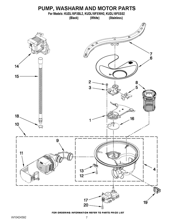 Diagram for KUDL15FXSS2