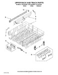 Diagram for 09 - Upper Rack And Track Parts