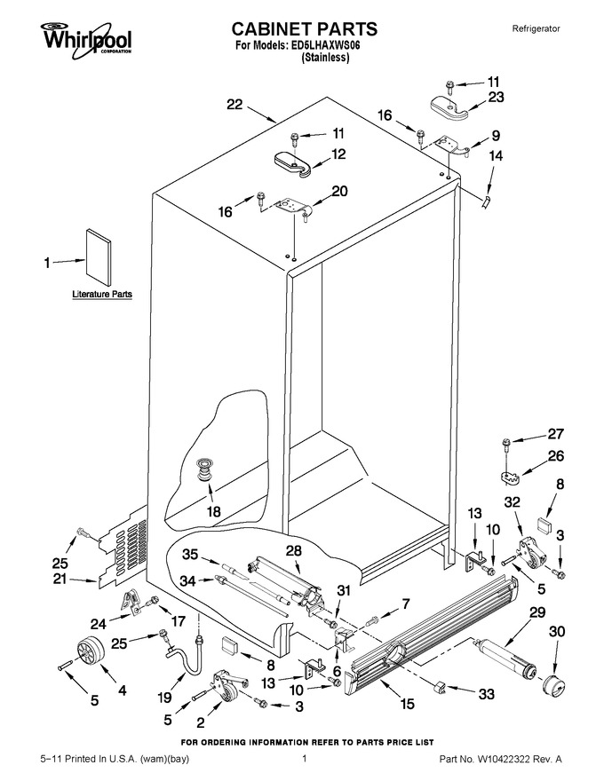 Diagram for ED5LHAXWS06