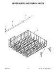 Diagram for 09 - Upper Rack And Track Parts