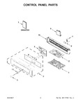 Diagram for 02 - Control Panel Parts