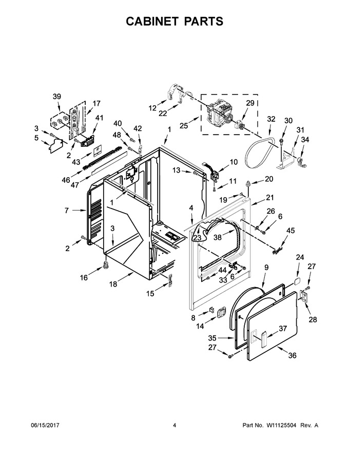 Diagram for WED7300DC2